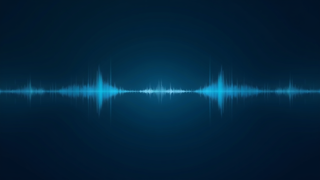 Binaural beats waveform illustration